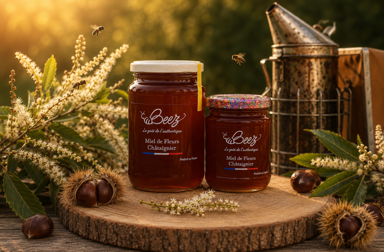 Miel de Fleurs Châtaignier